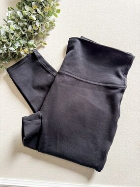 Spanx No Front Seam High Rise Leggings Black Size M